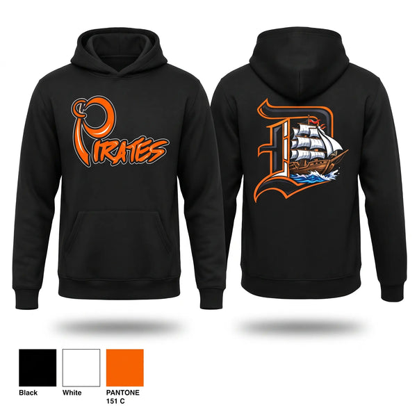 Hoodie, A.C. DAVIS PIRATES, , Teamtime, Team time, sublimation, custom sports apparel, team uniforms, spirit wear, spiritwear, sports uniforms, custom shirts, team store, custom team store, fundraiser sports, apparel fundraiser