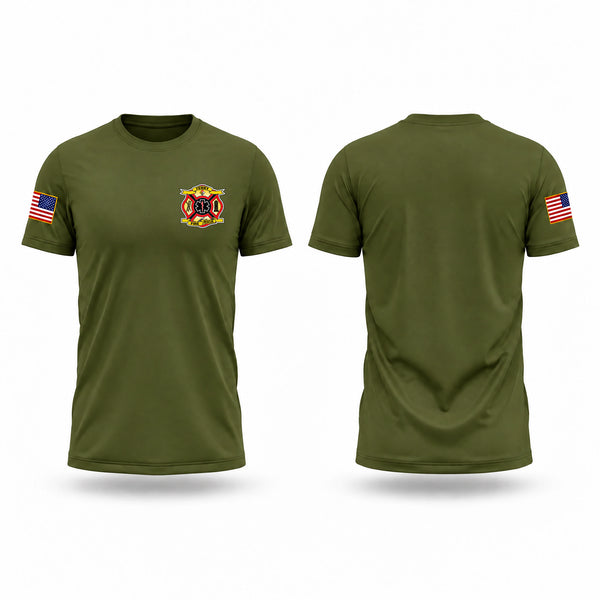 Short Sleeve Performance Shirt, Terry Volunteer Fire Department, Fire Department, Teamtime, Team time, sublimation, custom sports apparel, team uniforms, spirit wear, spiritwear, sports uniforms, custom shirts, team store, custom team store, fundraiser sports, apparel fundraiser