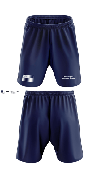 Athletic Shorts With Pockets, Philadelphia Christian Church, , Teamtime, Team time, sublimation, custom sports apparel, team uniforms, spirit wear, spiritwear, sports uniforms, custom shirts, team store, custom team store, fundraiser sports, apparel fundraiser