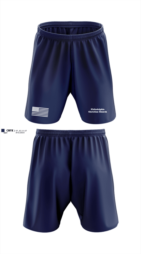 Athletic Shorts With Pockets, Philadelphia Christian Church, , Teamtime, Team time, sublimation, custom sports apparel, team uniforms, spirit wear, spiritwear, sports uniforms, custom shirts, team store, custom team store, fundraiser sports, apparel fundraiser
