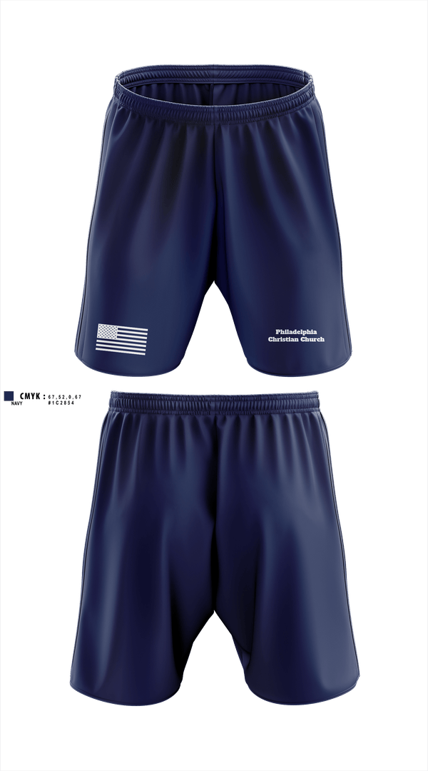 Athletic Shorts With Pockets, Philadelphia Christian Church, , Teamtime, Team time, sublimation, custom sports apparel, team uniforms, spirit wear, spiritwear, sports uniforms, custom shirts, team store, custom team store, fundraiser sports, apparel fundraiser