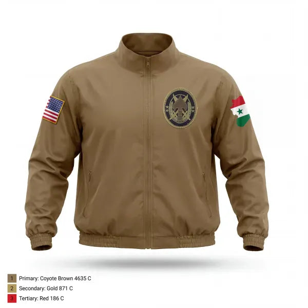 Windbreaker, SOJTF, Army, Teamtime, Team time, sublimation, custom sports apparel, team uniforms, spirit wear, spiritwear, sports uniforms, custom shirts, team store, custom team store, fundraiser sports, apparel fundraiser