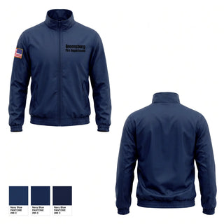 Windbreaker, Greensburg Fire Department, Fire Department, Teamtime, Team time, sublimation, custom sports apparel, team uniforms, spirit wear, spiritwear, sports uniforms, custom shirts, team store, custom team store, fundraiser sports, apparel fundraiser