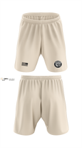 White Platoon Raging RhinosUs Army Athletic Shorts With Pockets - 2