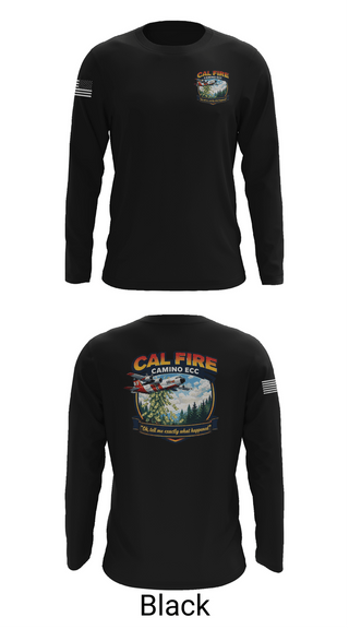 Long Sleeve Performance Shirt, CAMINO ECC, Fire Department, Teamtime, Team time, sublimation, custom sports apparel, team uniforms, spirit wear, spiritwear, sports uniforms, custom shirts, team store, custom team store, fundraiser sports, apparel fundraiser