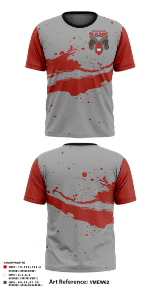 Old School Cotton Feel Shirt, Riverside Rams, , Teamtime, Team time, sublimation, custom sports apparel, team uniforms, spirit wear, spiritwear, sports uniforms, custom shirts, team store, custom team store, fundraiser sports, apparel fundraiser
