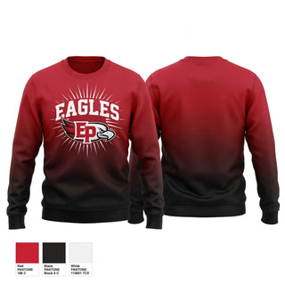 Crew Neck Sweatshirt, EP Eagles, Cheer, Teamtime, Team time, sublimation, custom sports apparel, team uniforms, spirit wear, spiritwear, sports uniforms, custom shirts, team store, custom team store, fundraiser sports, apparel fundraiser