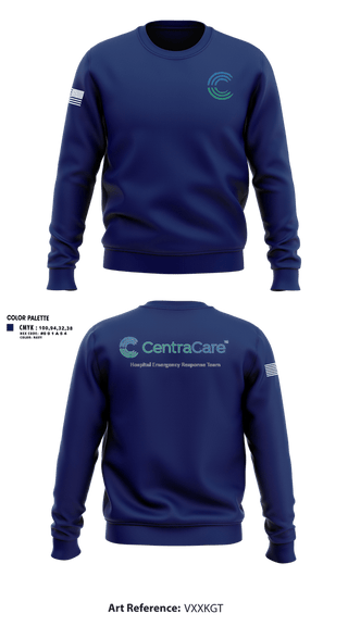 Crew Neck Sweatshirt, CentraCare HERT, EMS/EMT, Teamtime, Team time, sublimation, custom sports apparel, team uniforms, spirit wear, spiritwear, sports uniforms, custom shirts, team store, custom team store, fundraiser sports, apparel fundraiser