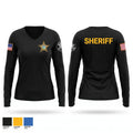 Pasco Sheriff Women's Long Sleeve V-neck Shirt - 1
