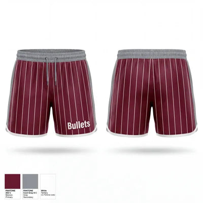 Bullets 49162363 Athletic Shorts With Pockets - 1