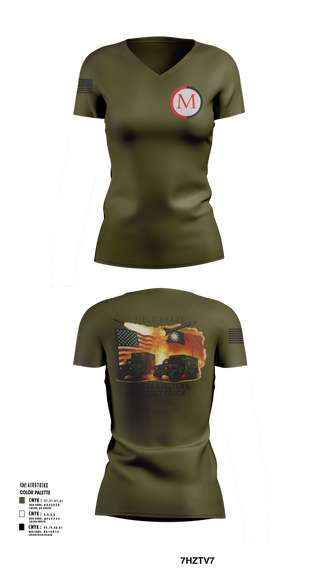 Womens Short Sleeve Vneck Shirt, ManTech, , Teamtime, Team time, sublimation, custom sports apparel, team uniforms, spirit wear, spiritwear, sports uniforms, custom shirts, team store, custom team store, fundraiser sports, apparel fundraiser