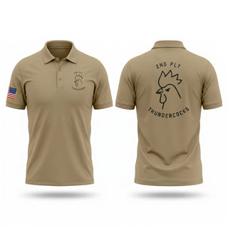 Short Sleeve Performance Polo, Thundercocks, Army, Teamtime, Team time, sublimation, custom sports apparel, team uniforms, spirit wear, spiritwear, sports uniforms, custom shirts, team store, custom team store, fundraiser sports, apparel fundraiser
