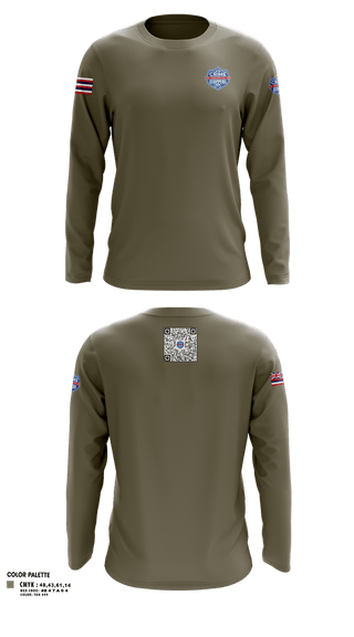 Long Sleeve Performance Shirt, CrimeStoppers Honolulu, Police, Teamtime, Team time, sublimation, custom sports apparel, team uniforms, spirit wear, spiritwear, sports uniforms, custom shirts, team store, custom team store, fundraiser sports, apparel fundraiser