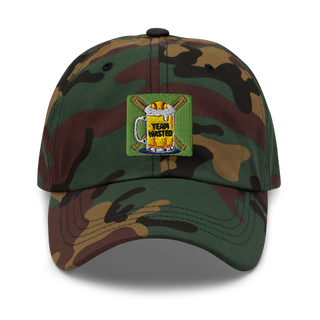 Team Wasted 73417864 Classic Dad Hat | Yupoong 6245CM