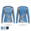 County Line Smoke Women's Long Sleeve V-neck Shirt - 1