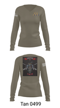 5-20 Infantry, Sniper section 41937492 Women's Long Sleeve V-neck Shirt - 77