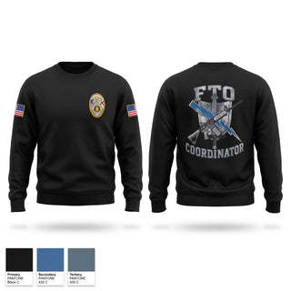 Crew Neck Sweatshirt, Field Training Division, Police, Teamtime, Team time, sublimation, custom sports apparel, team uniforms, spirit wear, spiritwear, sports uniforms, custom shirts, team store, custom team store, fundraiser sports, apparel fundraiser