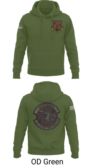 Hoodie, 125th Tactical Aircraft Maintenance SQ, , Teamtime, Team time, sublimation, custom sports apparel, team uniforms, spirit wear, spiritwear, sports uniforms, custom shirts, team store, custom team store, fundraiser sports, apparel fundraiser