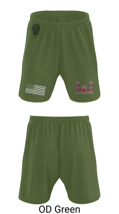 1221st Route Clearance Co. 10953211 Athletic Shorts With Pockets - 47