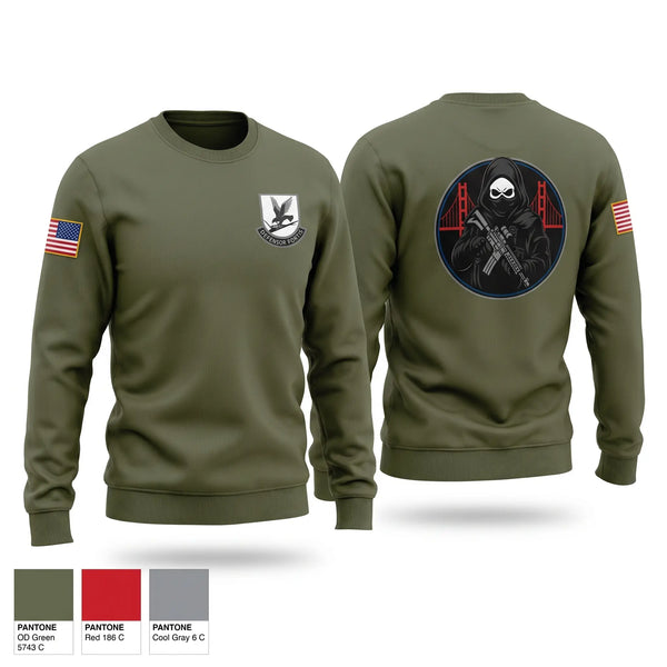 Crew Neck Sweatshirt, 60SFS, Air Force, Teamtime, Team time, sublimation, custom sports apparel, team uniforms, spirit wear, spiritwear, sports uniforms, custom shirts, team store, custom team store, fundraiser sports, apparel fundraiser