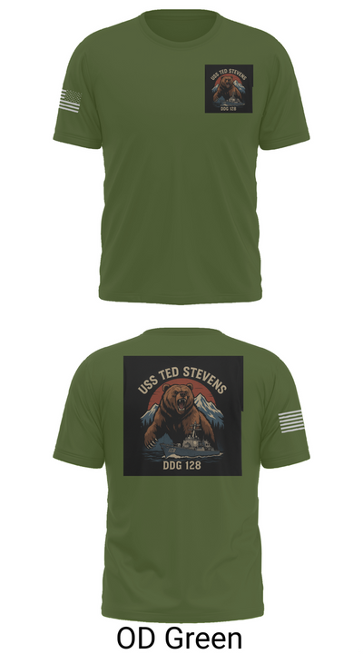 TED STEVENS 69093097 Short Sleeve Performance Shirt - 53