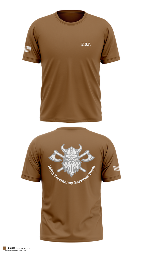 Short Sleeve Performance Shirt, 148th E.S.T., Police, Teamtime, Team time, sublimation, custom sports apparel, team uniforms, spirit wear, spiritwear, sports uniforms, custom shirts, team store, custom team store, fundraiser sports, apparel fundraiser