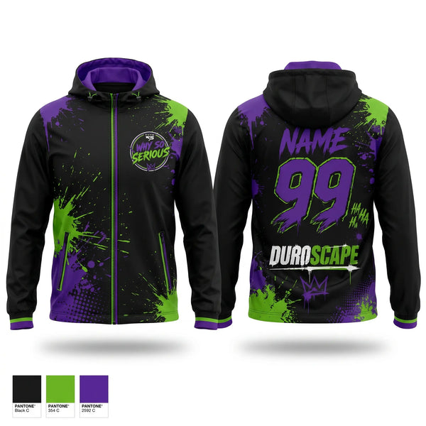 Windbreaker, Why So Serious, Softball, Teamtime, Team time, sublimation, custom sports apparel, team uniforms, spirit wear, spiritwear, sports uniforms, custom shirts, team store, custom team store, fundraiser sports, apparel fundraiser