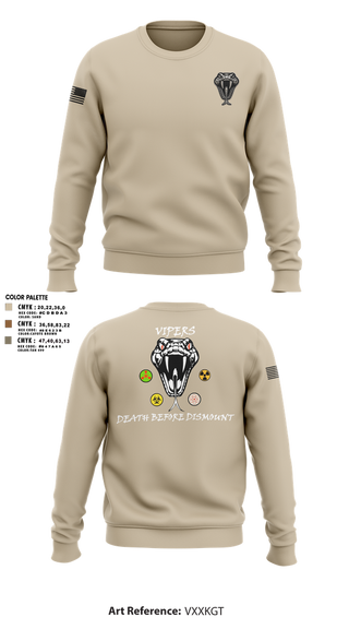 Crew Neck Sweatshirt, Vipers, , Teamtime, Team time, sublimation, custom sports apparel, team uniforms, spirit wear, spiritwear, sports uniforms, custom shirts, team store, custom team store, fundraiser sports, apparel fundraiser