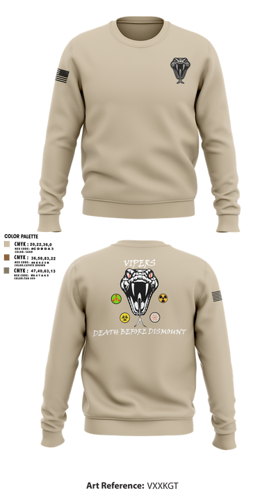 Vipers 4958651 Crew Neck Sweatshirt - 1