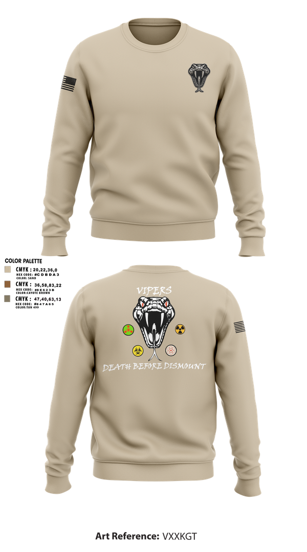 Crew Neck Sweatshirt, Vipers, , Teamtime, Team time, sublimation, custom sports apparel, team uniforms, spirit wear, spiritwear, sports uniforms, custom shirts, team store, custom team store, fundraiser sports, apparel fundraiser