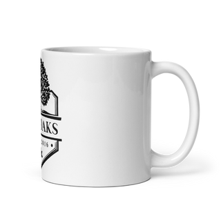 Live oaks 6271706 White Glossy Mug - Medium