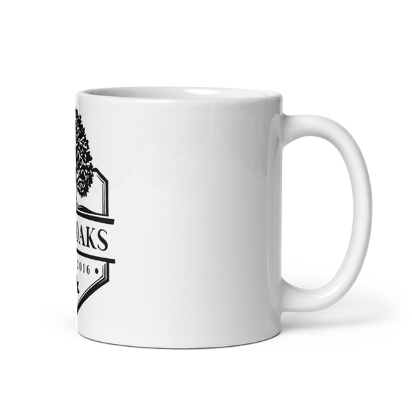 Live oaks 6271706 White Glossy Mug - Large