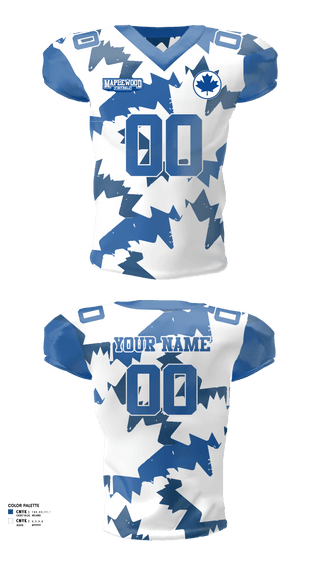 Football Jersey, Maplewood Football, Football, Teamtime, Team time, sublimation, custom sports apparel, team uniforms, spirit wear, spiritwear, sports uniforms, custom shirts, team store, custom team store, fundraiser sports, apparel fundraiser