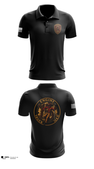 Short Sleeve Performance Polo, Full House, Fire Department, Teamtime, Team time, sublimation, custom sports apparel, team uniforms, spirit wear, spiritwear, sports uniforms, custom shirts, team store, custom team store, fundraiser sports, apparel fundraiser