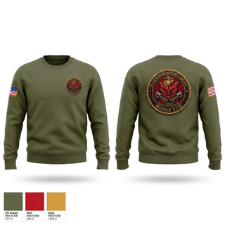 Crew Neck Sweatshirt, 6th Engineer support company, Marines, Teamtime, Team time, sublimation, custom sports apparel, team uniforms, spirit wear, spiritwear, sports uniforms, custom shirts, team store, custom team store, fundraiser sports, apparel fundraiser