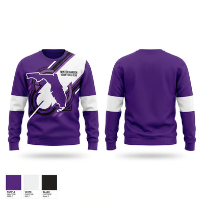 WINTER GARDEN VOLLEYBALL CLUB Crew Neck Sweatshirt - 1