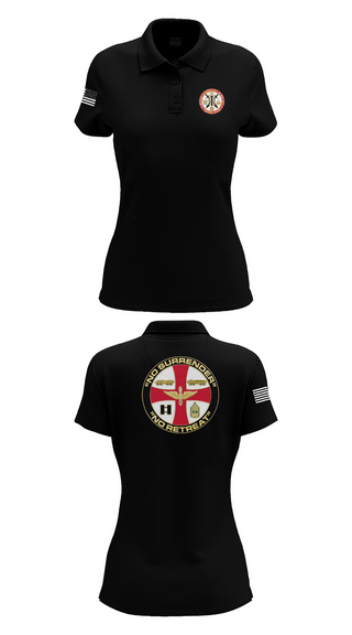 Womens Short Sleeve Performance Polo, Echo 2-501st GSAB, , Teamtime, Team time, sublimation, custom sports apparel, team uniforms, spirit wear, spiritwear, sports uniforms, custom shirts, team store, custom team store, fundraiser sports, apparel fundraiser