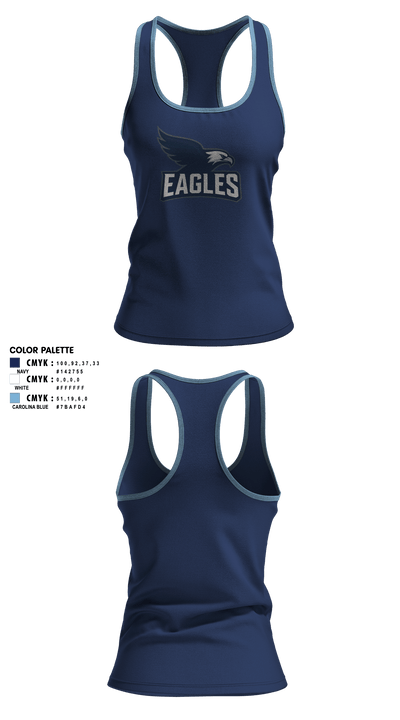 Jordan-Elbridge varsity 37676018 Women's Track Singlet - 3