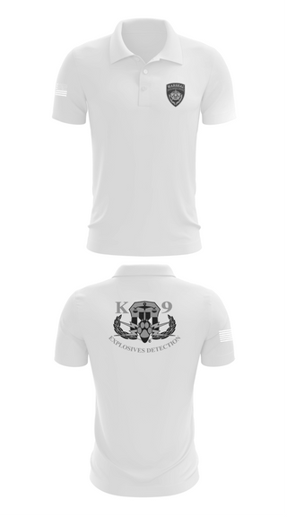 Short Sleeve Performance Polo, Judicial Marshal Explosive Detection, Police, Teamtime, Team time, sublimation, custom sports apparel, team uniforms, spirit wear, spiritwear, sports uniforms, custom shirts, team store, custom team store, fundraiser sports, apparel fundraiser