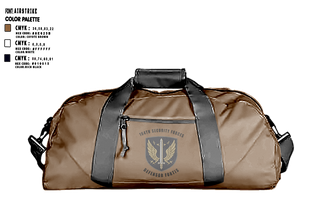 Duffle Bag, 164th security forces, Air Force, Teamtime, Team time, sublimation, custom sports apparel, team uniforms, spirit wear, spiritwear, sports uniforms, custom shirts, team store, custom team store, fundraiser sports, apparel fundraiser