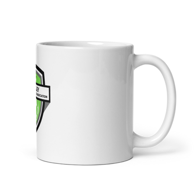 Crowley Independent Soccer Association 80091222 White Glossy Mug - Small