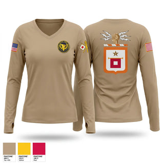 Womens Long Sleeve Vneck Shirt, USARC CIO/G6, Army, Teamtime, Team time, sublimation, custom sports apparel, team uniforms, spirit wear, spiritwear, sports uniforms, custom shirts, team store, custom team store, fundraiser sports, apparel fundraiser