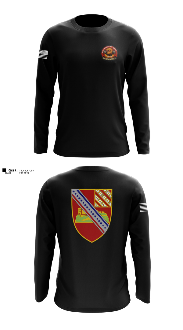 Long Sleeve Performance Shirt, 509th FSC, Army, Teamtime, Team time, sublimation, custom sports apparel, team uniforms, spirit wear, spiritwear, sports uniforms, custom shirts, team store, custom team store, fundraiser sports, apparel fundraiser