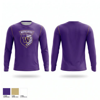 Long Sleeve Performance Shirt, Waynesboro Little Giants, Men's Soccer, Teamtime, Team time, sublimation, custom sports apparel, team uniforms, spirit wear, spiritwear, sports uniforms, custom shirts, team store, custom team store, fundraiser sports, apparel fundraiser