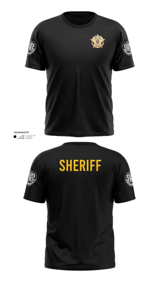 Short Sleeve Performance Shirt, Pecos County Sheriff’s Office, Police, Teamtime, Team time, sublimation, custom sports apparel, team uniforms, spirit wear, spiritwear, sports uniforms, custom shirts, team store, custom team store, fundraiser sports, apparel fundraiser
