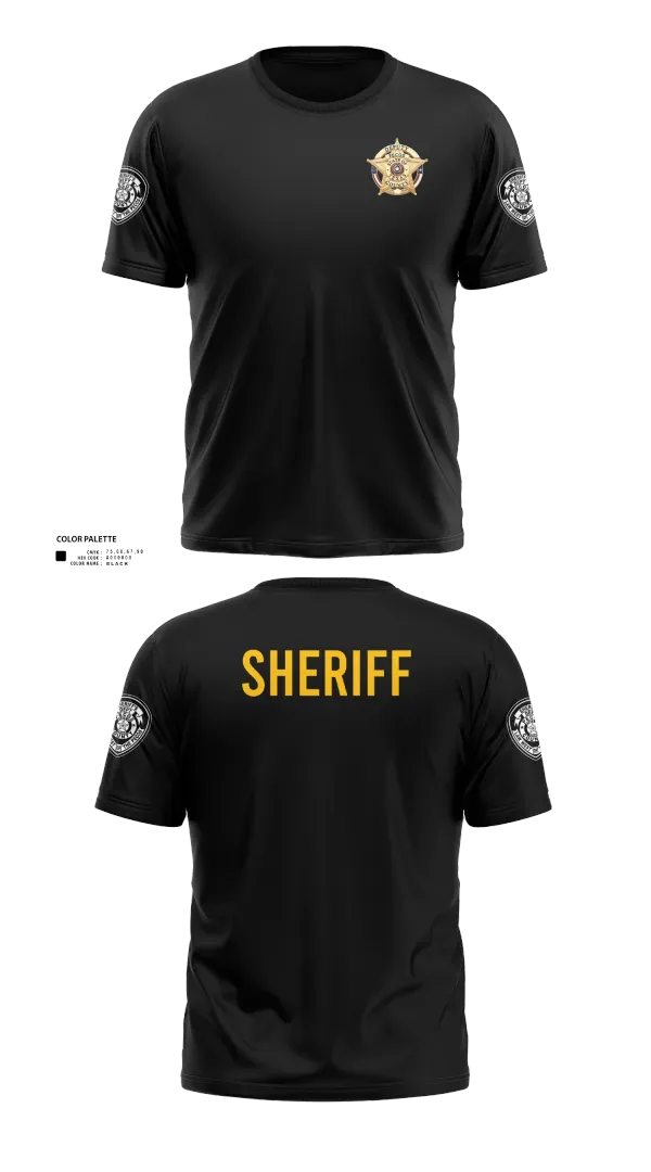 Short Sleeve Performance Shirt, Pecos County Sheriff’s Office, Police, Teamtime, Team time, sublimation, custom sports apparel, team uniforms, spirit wear, spiritwear, sports uniforms, custom shirts, team store, custom team store, fundraiser sports, apparel fundraiser