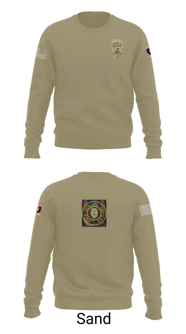 Crew Neck Sweatshirt, School officer, , Teamtime, Team time, sublimation, custom sports apparel, team uniforms, spirit wear, spiritwear, sports uniforms, custom shirts, team store, custom team store, fundraiser sports, apparel fundraiser