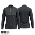 Lake-Erie Cyclones Quarter Zip Jacket - 1