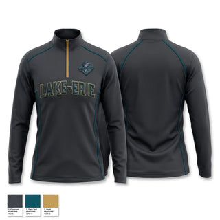 Quarter Zip Jacket, Lake-Erie Cyclones, Baseball, Teamtime, Team time, sublimation, custom sports apparel, team uniforms, spirit wear, spiritwear, sports uniforms, custom shirts, team store, custom team store, fundraiser sports, apparel fundraiser