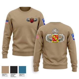 Crew Neck Sweatshirt, 4-319 AFAR, Assassin Battery, Army, Teamtime, Team time, sublimation, custom sports apparel, team uniforms, spirit wear, spiritwear, sports uniforms, custom shirts, team store, custom team store, fundraiser sports, apparel fundraiser